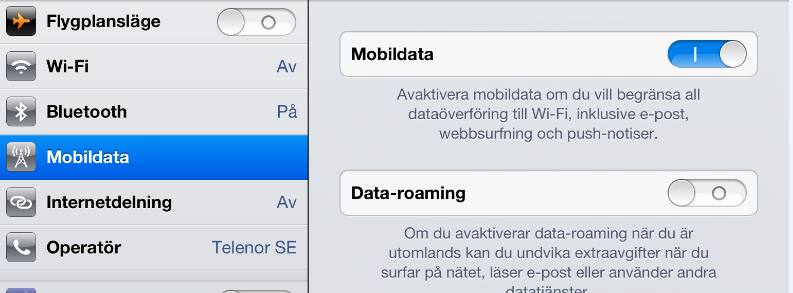 19 9 Viktiga och bra funktioner 9.1 Lösenkod på ipad För att hindra att obehöriga personer kommer in i din ipad ska alla medarbetare lägga in en lösenkod på sin ipad. 1.