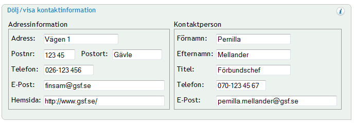 datum. Därför rekommenderas att du inte anger ett slutdatum i en pågående samverkansorganisation. 4.