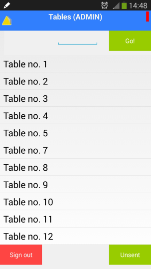 9 Sändning status Om man förflyttar sig med AdmiApp utanför täckningsområdet så kommer det inte attpåverka funktionen.