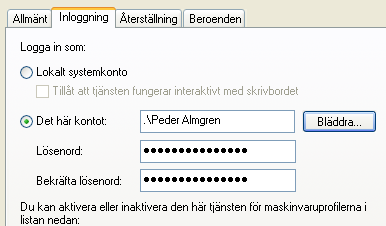 I N S T A L L A T I O N Sätt upp så att den körs på servern