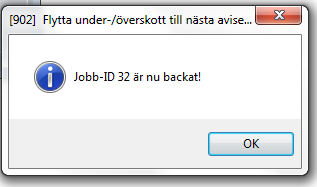 Innan avisering har skett finns det möjlighet att backa själva