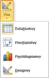 2 Skriv namnet på tabellen. 3 Klicka på OK. 4 Arbetar du i designvy visas en varning om att ingen primärnyckel har definierats. Klicka på Nej (No) för att inte skapa någon i detta läge.
