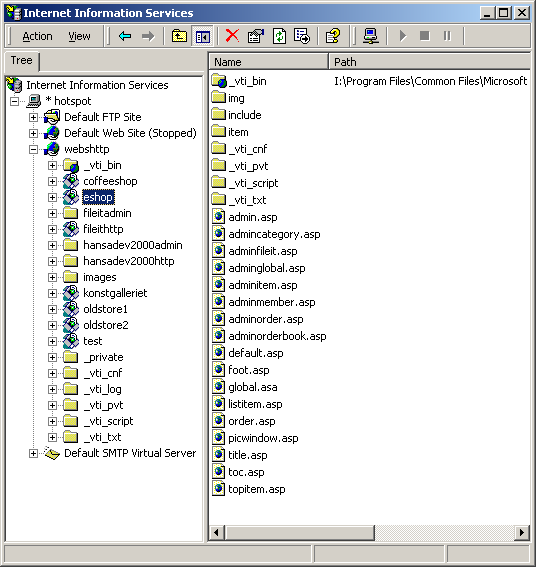 Installation Systemspecifikation Windows 2000, Internet Information Server 5. Även Windows NT 4 (IIS 4) med uppgraderad skriptmotor. Förkunskaper Viss kännedom om IIS:en, ASP och HTML.