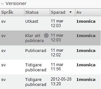 Inställningar och visningssätt i CMS7.5, på sunne.