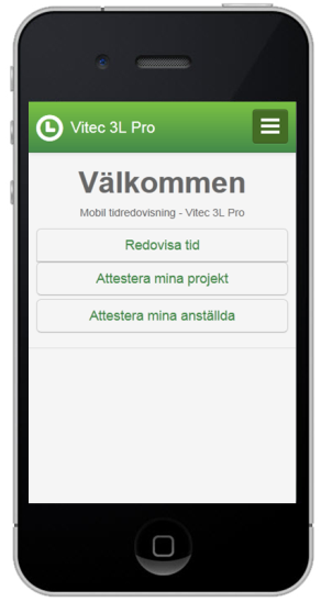 Modulen är byggd som en webbsida som anpassar sig efter storleken på skärmen vilket innebär att den går lika bra att använda i en mobiltelefon som i en dator.