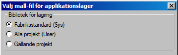 Applikationslager 1: 2D 3D Mallar 2: 3: Koppling till en WMS/WFS-server Skriv in vad