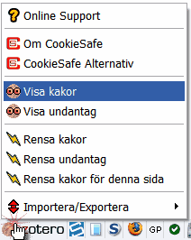 Firefox tilläggsprogram Cookies - nyttiga i små portioner 1 (5) Cookies - nyttiga i små portioner Cookies är minneslappar som webbsidor kan lämna efter sig i din dator, i form av små filer.