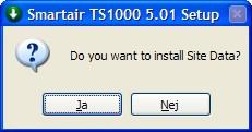 3.7 Importera data från ett tidigare TS1000 system (version 4.x eller tidigare) Den stora förändringen i TS1000 version 5 jämfört med version 4 är förändringen av databasen.