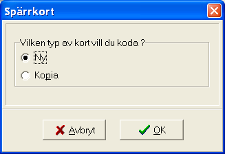 Funktionen kan användas när du te.x tillfälligt vill förhindra tillträdet till ett utrymme men inte programmera om alla kort eller läsaren. Du kan använda samma spärrkort i flera dörrar.