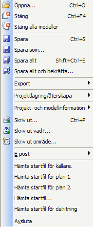 13.05.2009 Kapitel 18... 3 DDS-CAD Arkitekt 6.5 Spara ritningen Kapitel 18 - Spara ritningen Rutinerna för att spara liknar rutinerna i andra Windowsprogram.