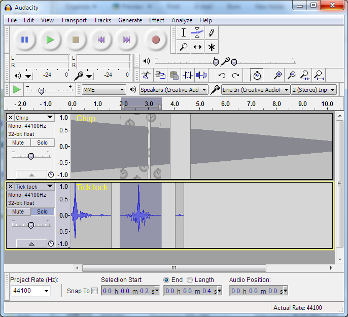 Audacity Gratis ljud-editor