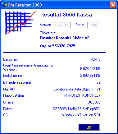 Resultat-Konsult i Skåne AB Resultat 3000 Kassa Sida 14 av 36 6.