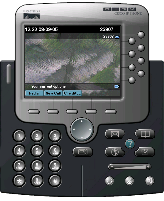 Kapitel 2 Information om funktioner och gränssnitt i Cisco IP Communicator Om gränssnittet i Cisco IP Communicator Figur 2-2 Cisco IP Communicator i standardläge 1 2 3 17 16 6 9 4 5 7 8 15 14 13 12