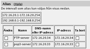 Observera att om motparten inte är en Ingate-maskin kan vissa inställningar skilja sig från vad som visas här.