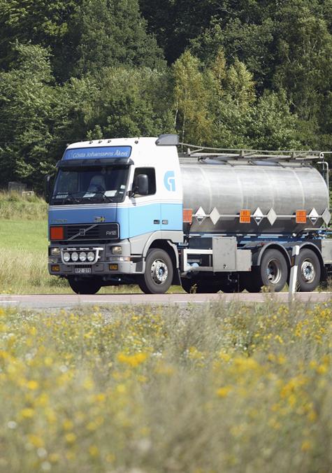 Bältespåminnare 70% har bältespåminnare i lastbilen 58% av