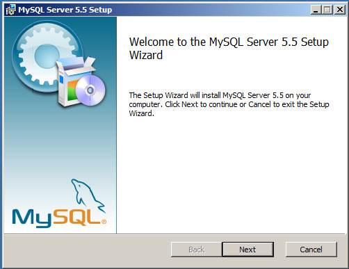 Appendix A Installation av MySQL Community Server 5.5.9 1.