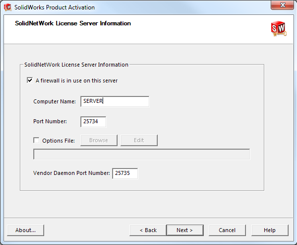 DEL 2: Installation av flytande licenser AKTIVERING Steg 6 Aktivera licenshanteraren För att gå vidare och aktivera din licenshanterare gå till Startmenyn och starta SolidNetWork License Manager.