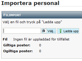 Importera adressboken i CLIQ-Remote 4. Importera i CLIQ Web Manager När ett nytt CLIQ Remote låssystem har driftsats kan Adressbok-filen importeras på följande sätt.