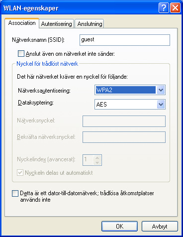 Sida 9 av 19 Klicka på fliken Trådlösa nätverk och sedan på knappen Lägg till Om nätverket orebro-utbildning redan finns ta då bort det innan ni
