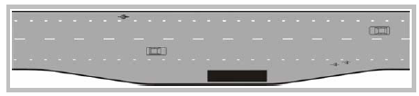Fickhållplats är en busshållplats där angöringsutrymmet för bussen är utformat som en ficka utanför vägbanan och ligger skild från vägen eller gatan. Hållplatstypen är vanlig på landsbygd. Figur 10-7.