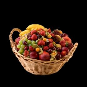 Fruktkorg Premium Vår exklusiva korg, innehåller en mix av lyxigare frukt. I denna korg återspeglar vi årstidernas och fruktsäsongernas svängningar.