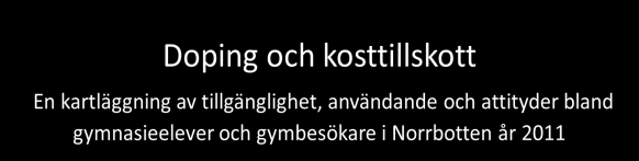 S.A.N.N Samverkan.Antidoping.Nätverk.Norrbotten S.A.N.N är ett samverkansprojekt med aktörer från samhället och idrotten, finansierat av Socialstyrelsen, Folkhälsoinstitutet, Norrbottens läns landsting och Norrbottens Idrottsförbund.