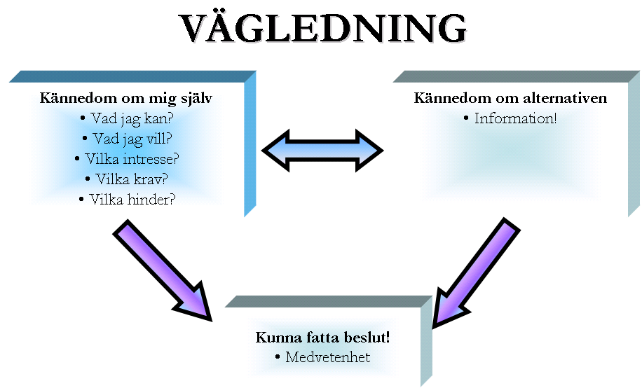 Kapitel 2 Rollfördelning Rektors roll Rektor använder studie- och yrkesvägledarnas kompetens för att sprida kunskap, initiera verksamhet samt stödjer övriga personalgrupper.