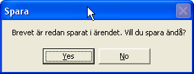 Bild 25 Dra e-post till mapp för att skapa handling i ärende E-postmeddelandet flyttas till mappen och det skapas en handling i ärendet som är kopplat till mappen.