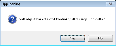 Skapa nytt kontrakt För att skapa ett kontrakt söker du fram ett vakant kontrakt. Genom att högerklicka på kontraktet eller genom menyn kan du välja att skapa ett nytt kontrakt.