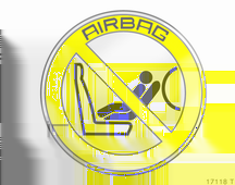 Stolar, säkerhetsfunktioner 57 Airbagsystem Airbagsystemet består av flera olika system. Vid utlösning fylls airbagen inom millisekunder.