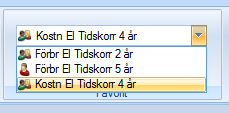 BESTÄM VEM/VILKA SOM SKA KUNNA SE FAVORITRAPPORTEN Vem som ska kunna se en sparad favorit avgör den som skapar favoriten.