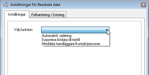 STEG 2 VÄLJ VAD DU VILL ATT DIGITALA ASSISTENTEN SKA GÖRA I rutan som kommer fram kan du välja mellan ett antal underfunktioner. Vi ska nu ta oss en närmare titt på var och en av dessa.