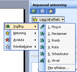 Egna formgivningsmallar Du kan lägga till egna formgivningsmallar med exempelvis ditt företags logo och grafiska profil. Gå till bildbakgrunden (se ovan) och infoga alla objekt som skall ingå.