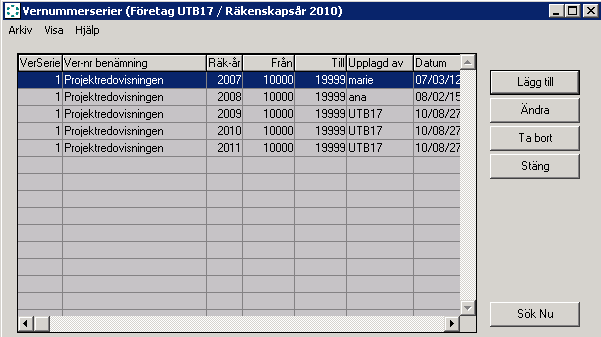 Försöker medarbetaren däremot tidrapportera på 1/1 eller senare så kommer följande felkod upp både då man sparar och lämnar in tidrapport: Tidrapportrader som innehåller tid efter 1/1 felflaggas i