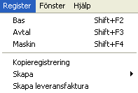 Kom igång. 41 Beskrivning: Ovanstående kommando används för att bläddra till senaste/föregående post.