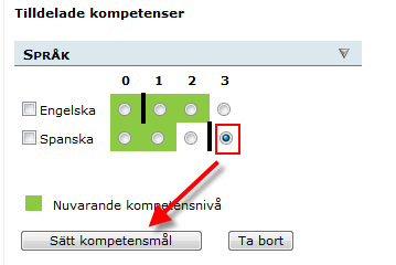 Klicka på medarbetarens namn för att komma åt dessa funktioner. 1.2.4. Profil För att tilldela roller och kompetenser, välj Profil i menyn.