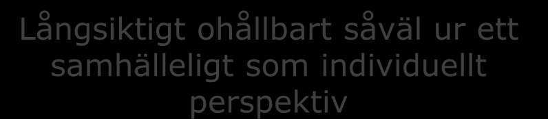 Attitydparadoxer Äldre är friskare och lever längre, en allt större andel är pensionärer Fel att höja pensionsåldern, tvivel på samhällsnyttan med fler äldre i arbete, färre arbeten för unga Fel att