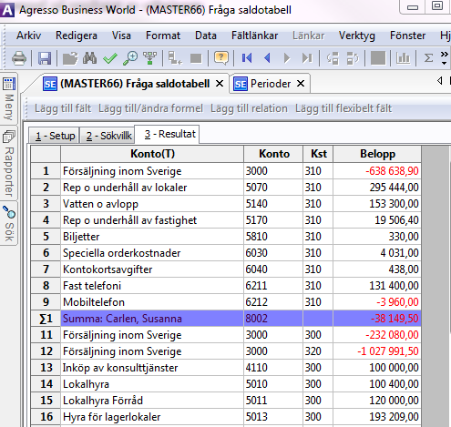 $YEAR innevarande år $YEAR(+/-n) söker på n antal år framåt/bakåt i tiden, baserat på angiven period och dagens datum. Där n är antal år. $YESTERDAY tar fram gårdagens datum 2.