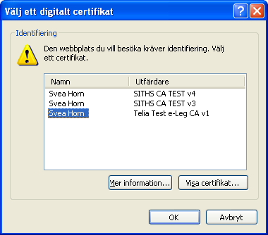 se/sv/webbplatser/startsida/forsamverkansparter/rsvpn/rsvpn/forutsattningar/ Denna instruktion hanterar hur du får in ett certifikat på ditt kort. 1.