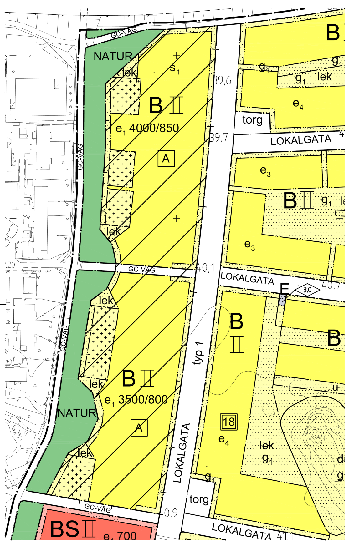 Ändring av detaljplan i Östra