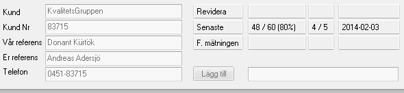 Arkivera resultatet När du är klar med bedömningen ska du arkivera resultatet. För att göra det klickar du på knappen Arkivera. Du får ett val Du får nu upp en dialogruta med två val.