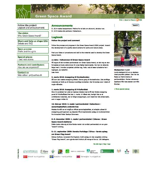Egen webbsida 1) Information 2) Marknadsföring 3)