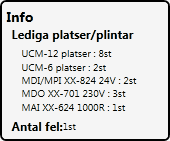 Dokumentation LS920 I Dokumentationsvyn visas en grafisk översikt (hårdvarudisposition) för den LS920 eller Avalon som för tillfället är vald i Enhetsvyn.