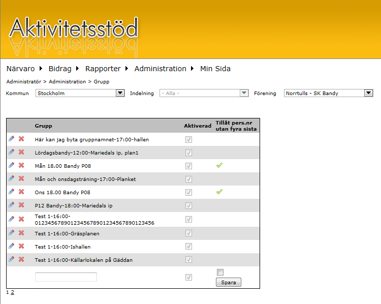 16(20) 6. Administration Grupp 1.