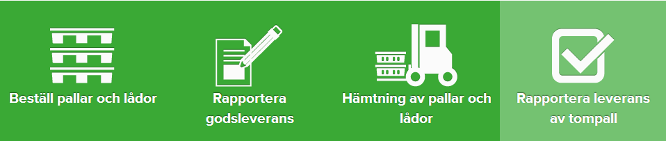 Gör nu de ändringar på samma sätt som när du lägger hämtorder; Ändra via rullgardinslistan under varje artikel så att antalet blir samma som det som lastas på bilen.