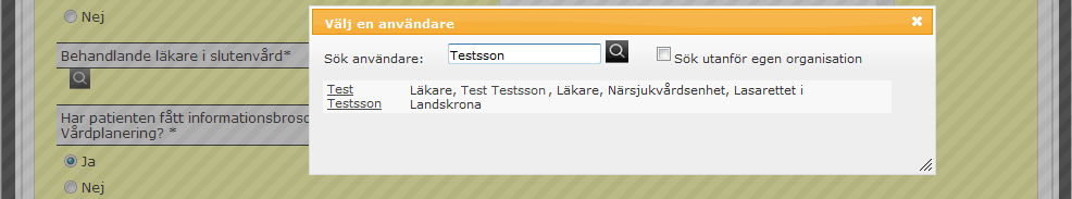 Det måste anges om den samordnade vårdplaneringen skall vara ordinarie eller förenklad. Kallelseunderlaget är det samma oavsett val men vårdplanerna kommer att se olika ut.