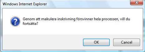 18. Makulering av meddelanden Då det är slutenvården som publicerar alla standardmeddelandena i SVPL är det bara slutenvården som kan makulera inskrivning, kallelse, utskrivningsklar och