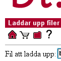 Ladda upp filer Den här funktionen låter dig ladda upp filer direkt till oss på bt istället för att t ex skicka med e-post eller bud.