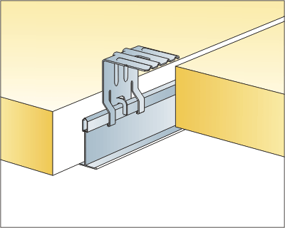 PRINCIPSKISS (M22) FÖR MONTAGE AV INDUSTRY MODUS MED INLINE BÄRPROFIL - x600-50 eller 100 mm Enskilda takelement är ej demonterbara.