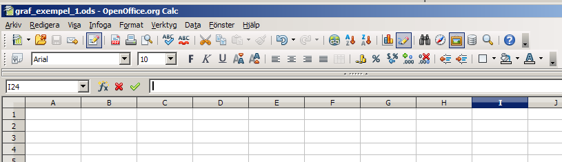 Datorövning 1 Calc i OpenOffice 1 1 OpenOffice Calc Till förmån för de som följer kursen Fysikexperiment för lärare skall vi här gå igenom några få exempel på hur OO Calc (motsvarar MS Excel) kan